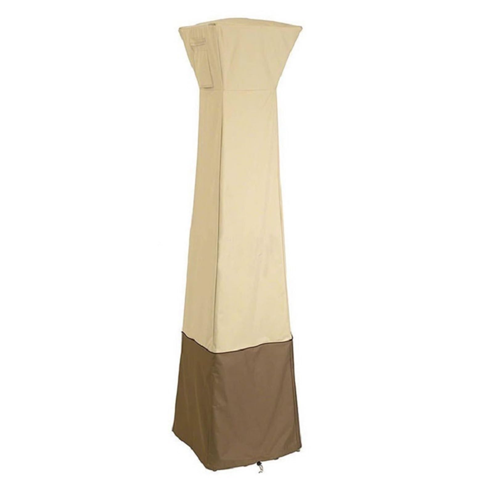 Linypa66 Light Yellow Patio Heater Cover Patio Heater Cover 210D Waterproof Garden Furniture Protector Dustproof Sunscreen Tower(,81.5X225cm)
