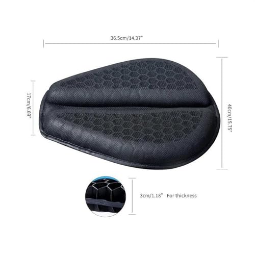 Funda de asiento de aire para Suzuki GSR750, cojín cómodo transpirable 2