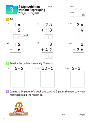 Kumon MathBites: Grade 2 Addition & Subtraction-Bite-Sized Practice, Big Results! - Image 4