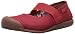 KEEN Women's Sienna MJ Canvas Hiking Shoe, Red Dahlia, 8.5 M US
