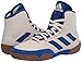 adidas Boy's Tech Fall 2.0 Wrestling Shoe, White/Royal Blue/Gum, 5.5 Little Kid
