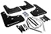 Rally Armor MF29-UR-BLK/SIL Black, Silver Mud Flap with Logo (13+ Ford Fiesta ST), 1 Pack