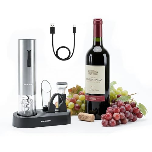 OVENTE Electric Wine Opener Set