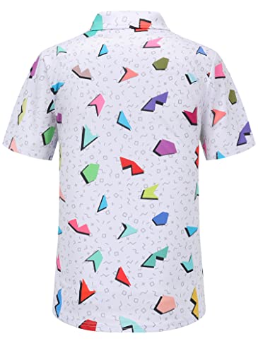 Golf Shirts for Men Dry Fit Mens Golf Shirt Short Sleeve Funny Golf Polo Shirts2