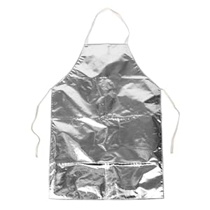 MUCKLILY Feuerfeste Aluminium Schürze