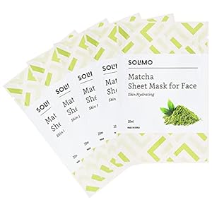 Amazon Brand – Solimo Sheet Mask for Face, Flavor 15, 1 Count