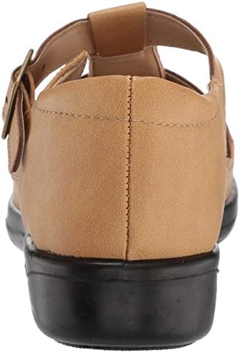 Easy Street Women's Dorothy t-Strap Comfort Casual Mary Jane Flat, Luggage, 6 N US | Image 2