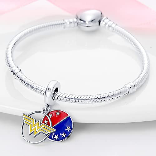 Pandach 925 Sterling Silver Charms Beads for Bracelets and Necklaces Butterfly and Headphones Pendants Clover Charms Jewelry Gift for Women2