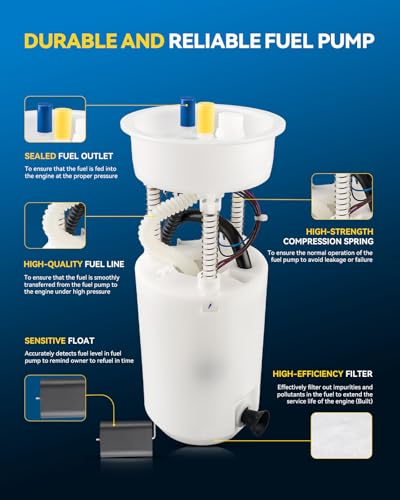 Image of PHILTOP Electric Fuel Pump Assembly FG1228 Fit for Mercedes-Benz ML350