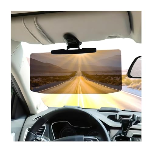 Sun Visor Extender for Suzuki S-Presso 2019-2026, Strong-Light Blocking Rate - Anti-Glare Car Visor Protect from Sun Glare, Snow Blindness