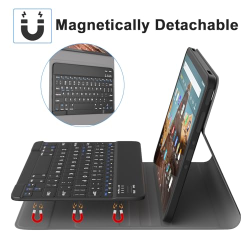 Agptek KB59-AGP Keyboard Case For Amazon Fire Max 11 (13Th Generation, 2023 Release) Pu Leather Cover thumb #4