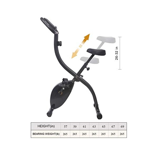 SunFitter Exercise Bike Upright Cycling Bike Home Use