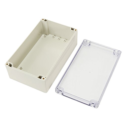 Uxcell 7.9"X4.7"X2.9"(200Mmx120Mmx75Mm) Abs Junction Box Universal Project Enclosure W Pc Clear Transparent Cover #TOP4