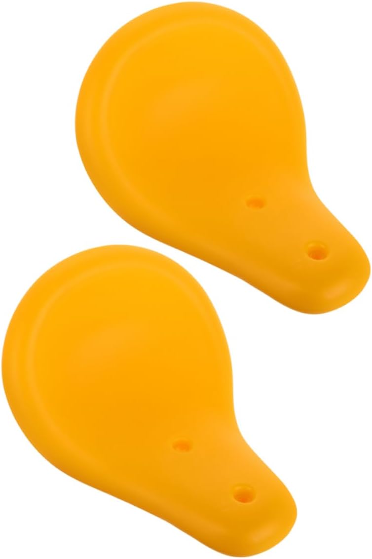 2pcs Outdoor Fitness Seats Seesaw Seat for Kids Seesaw Replacement Seat Kit Kids Play Area Equipment Kids Playground Equipment Kids Seesaw Replacement Yellow Plastic