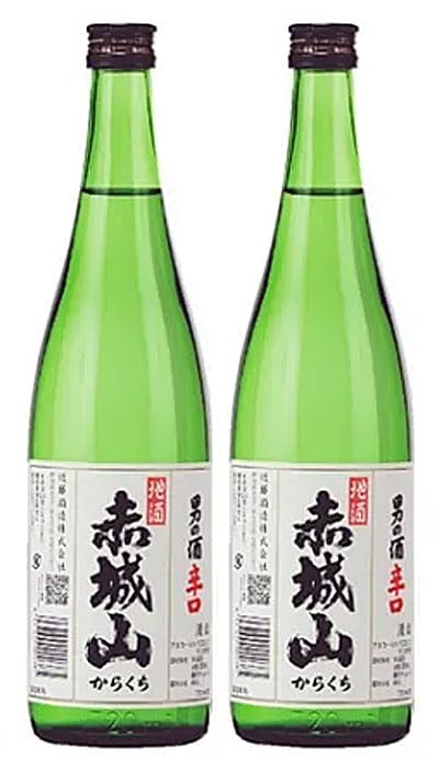 Amazon.co.jp: 日本酒 赤城山 本醸造 辛口 720ml 赤城山 清酒グラス