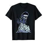 Aliens Xenomorph In Skull Mountain Big Chest Chibi Poster T-Shirt