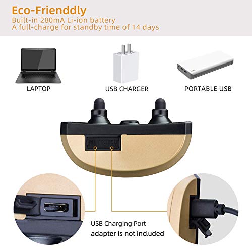 YUKEENGCouro de cachorro elétrico recarregável automático à prova d'água IP65 com 7 níveis de vibra