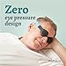 MyHalos® Moisture Chamber Glasses for Dry Eyes - Sleep Mask for Dry Eyes - Reusable & Soft - Hydrating Sleeping Mask & Moisture Goggles for Men and Women - Patent Pending