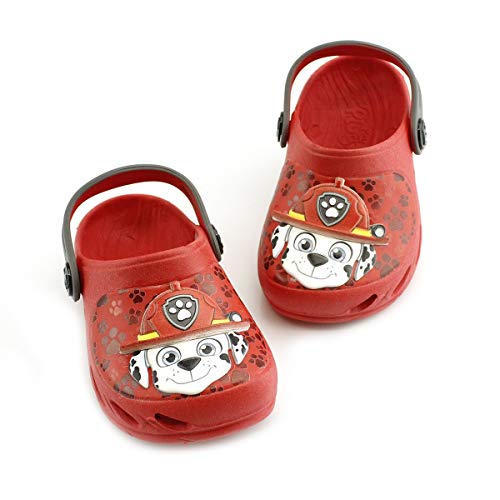 Babuche Plugt Ventor Baby Patrulha Canina Marshall Vermelho