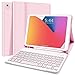 Price comparison product image Lachesis iPad Keyboard Case 10.2" 9th/8th/7th Gen for iPad 2021/2020/2019, Wireless Detachable BT Keyboard Case with Pencil Holder Compatible for iPad 10.2"/ iPad Air 3/ iPad Pro 10.5