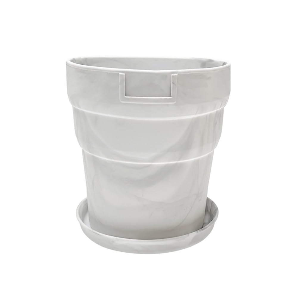 Gelasige A Flower Pots Silicone Flower Pot Office Desktop Reusable Foldable Flower Pot With Tray Outdoor Flower Pots