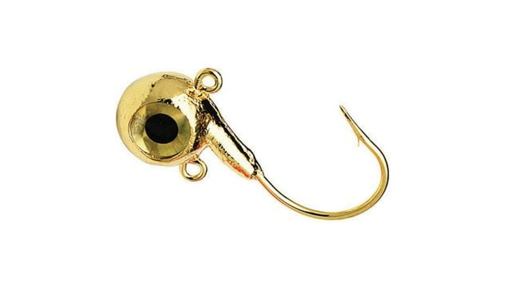 Northland Tackle MFB5-6-12 E-Ball Jig 6/Cd E-Ball Jig, Metallic Gold, 3/8 oz