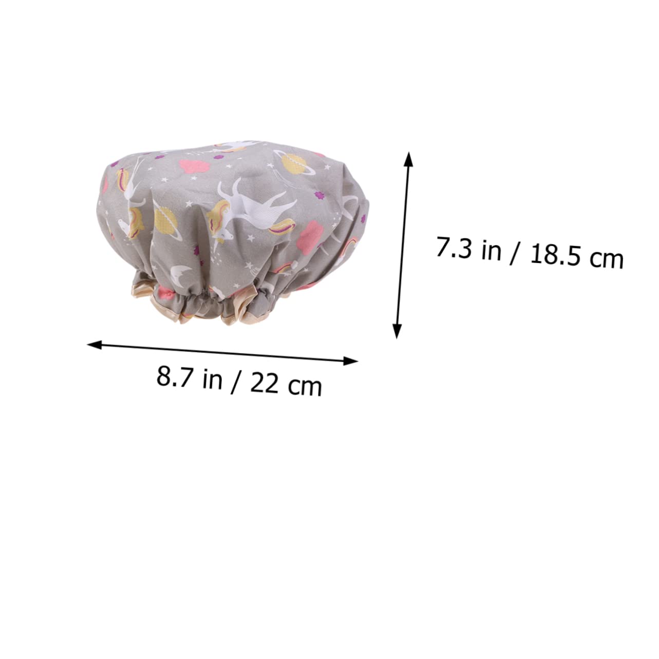 minkissy 12stücke Teiliges Wasserdichte Duschhauben Für Damen Elastische Badekappen Mit Einhorn- Doppellagig Grün Rosa Schwarz Für Und Spa Haarschutz Für Zuhause