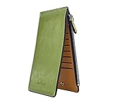 Leather women Wallet, Credit Carder Holder Purse,Coin pocket,RFID protection.