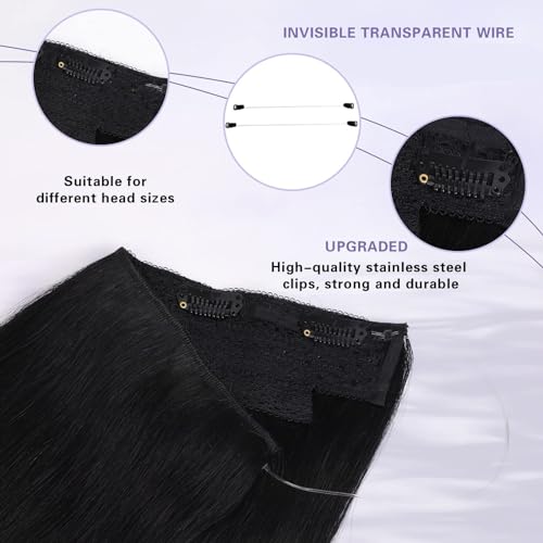 Extensiones de cabello para dar volumen sin dañar: hilo invisible y clips seguros 2