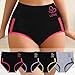 Women's Breathable Waisted Sports Underwear Brief Panties, 4-Pack, High Waist, Moisture (US, Alpha, Medium, Regular, Regular, Multicolor)