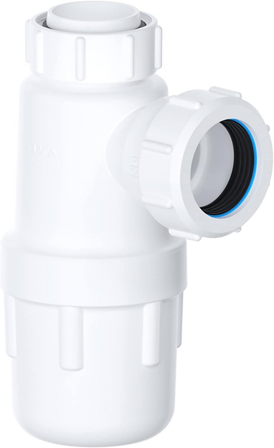 SPARES2GO Waste Bottle Trap 32mm 1-1/4" Basin Bidet Urinal Bathroom Kitchen Sink 75mm Seal