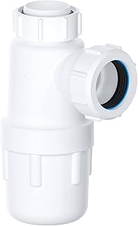 SPARES2GO Waste Bottle Trap 32mm 1-14 Basin...,