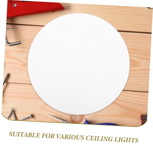 Panel difusor acrílico transparente SHINEOFI redondo para iluminación de techos 4