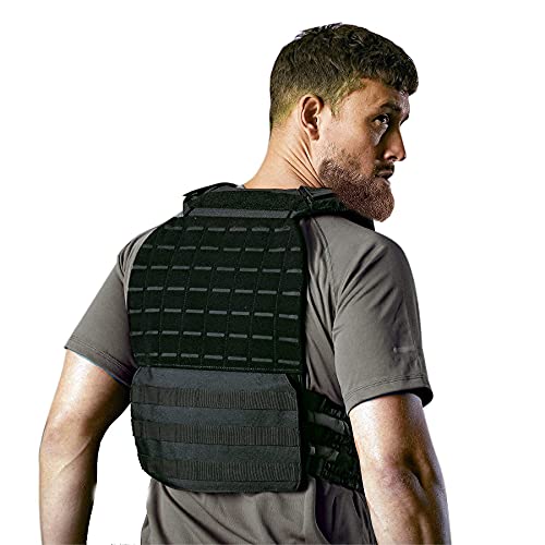 TURQUOISE AMERICA Adjustable Weighted Vest I Weighted Vest for Men Workout I Weight Vest for Men I Weighted Vest for Women I Strength Training Weight Vest for Murph-WOD
