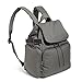 Vera Bradley Women's Cotton Utility Backpack, Galaxy Gray - Recycled Cotton, One Size