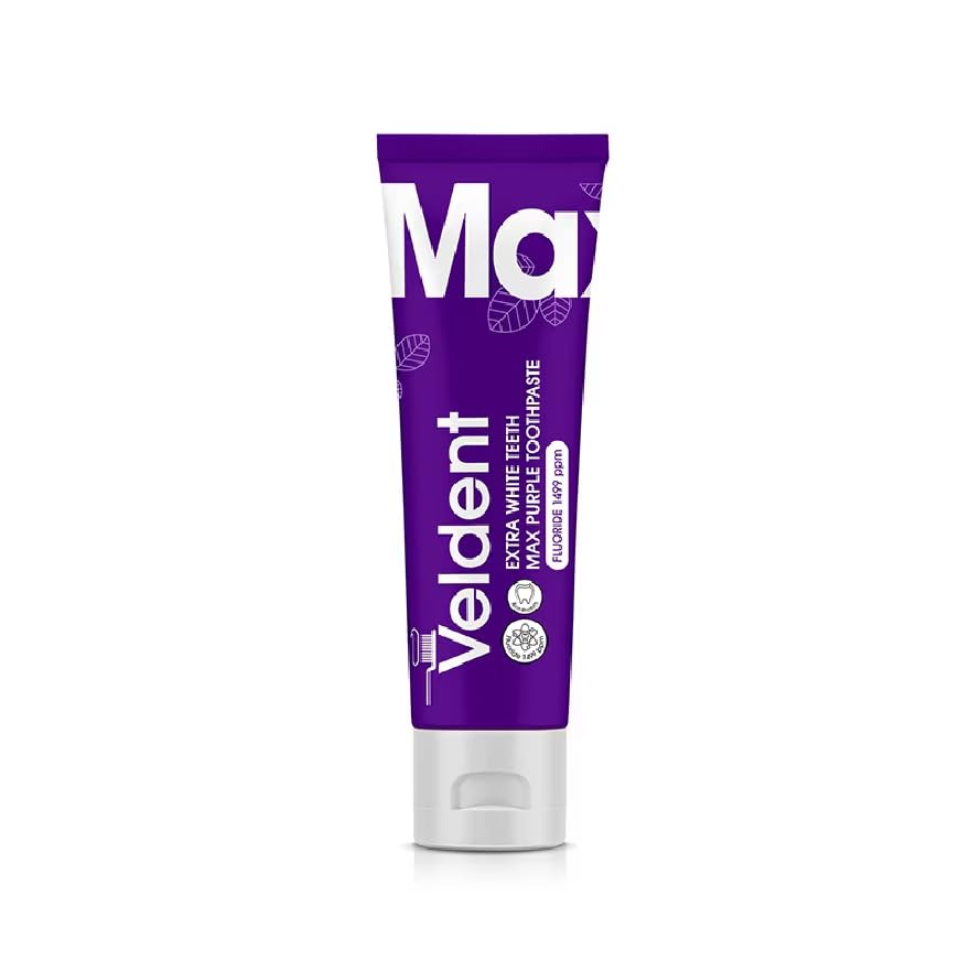 Buy Veldent Extra White Teeth Max Purple Toothpaste 80g Buy Veldent Extra White Teeth Max Purple Toothpaste 80g