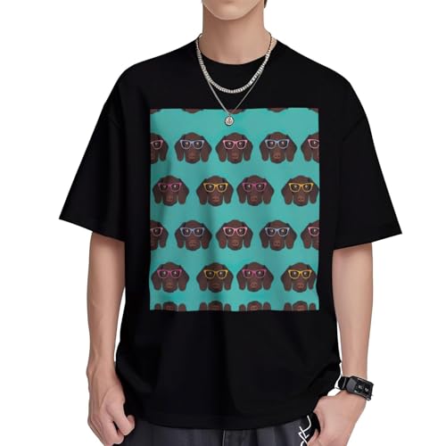 T-shirt manches courtes homme en coton respirant coupe droite col rond tailles S à XL