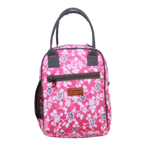 Image of Outrider Polyester Jumbo Lunch Bag,Lunch Bag for Office Men, Women and Kids, Quality Tiffin Bag for School, Picnic, Work, Carry Bag for Lunch Box, 12 litres,