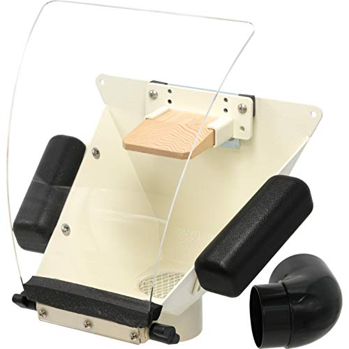 Fishmouth w/Shield, Arm Rests, & GRS® Mount w/bench pin assemly