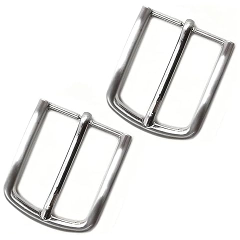 JOCXZI Metal Belt Buckles Pack of 2 Cover