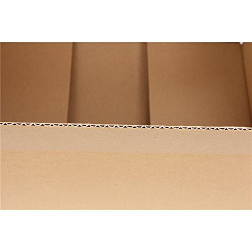 Lot de 25 cartons pliables 400 x 300 x 150 mm