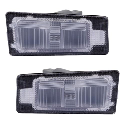 NinGYiYan Pair Set of 2 License Plate Lights Driver & Passenger Side for Accent 2018-2022 for Elantra 2011-2018 for Elantra Coupe 2013-2014 for Forte 2011-2018 for Forte5 2014-2018 Left Right