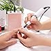 Makartt Nail Drill Professional, Rechargeable Nail E File 30000RPM Electric Nail Drill, Malory Pink Portable Gel Nail Remover Machine with Nail Drill Bits & Sanding Bands for Manicure Salon Home Use