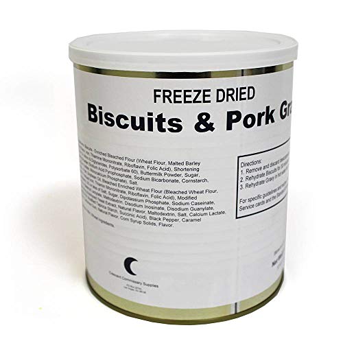 FTF Technologies Freeze Dried Biscuits and Gravy 25 Year Shelf Life Gallon Can