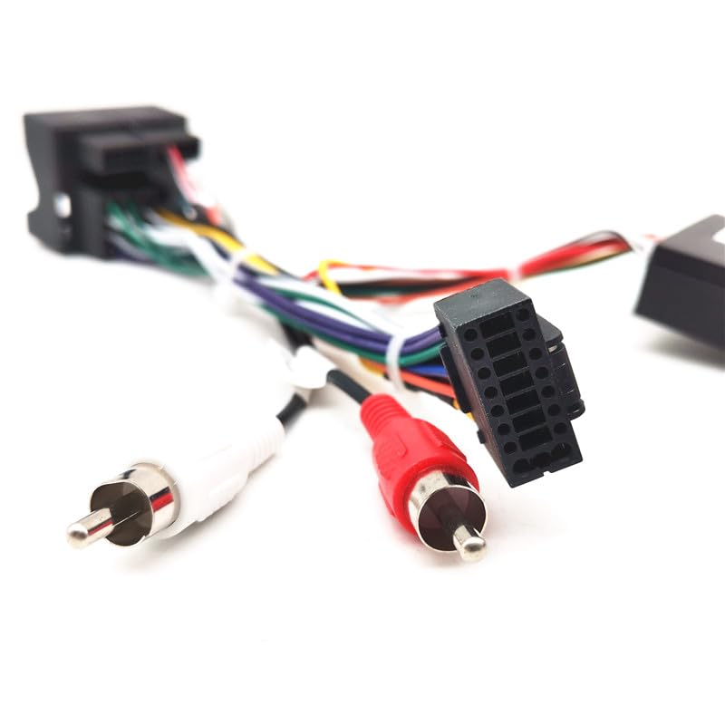 1pcs Car Stereo for Audio 16pin Android Power Cable Adapter with Canbus Box for BMW X1 E90 Power Cable Wiring Harness - Cables, Adapters & Sockets -