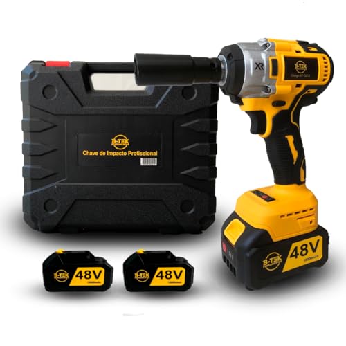 Furadeira Parafusadeira & Chave de impacto a bateria 48V BTEK/BMAX