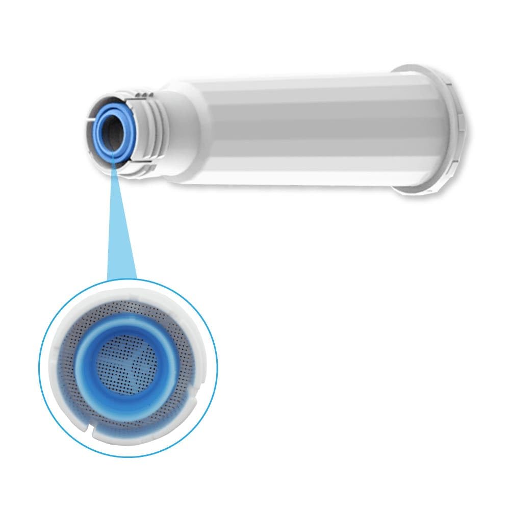 AllSpares Filtro acqua (x8) adatto per macchine da caffè espresso Krups Filtro di ricambio per Krups F088 e Bosch/Siemens TCZ6003/TZ60003