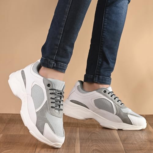 Image of Cruiser Mens Sneakers | Casual Shoes | Experience Comfort & Style with Soft Cushioned Insole | Street Style with Premium Lace-Up Kicks| Trendy Lace-Up Sneakers for the Modern Look (2552)