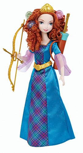 Mattel Disney Princess Colorful Curls Merida Doll #TOP3