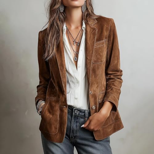 Vêtements d'extérieur habillés et décontractés pour femme active